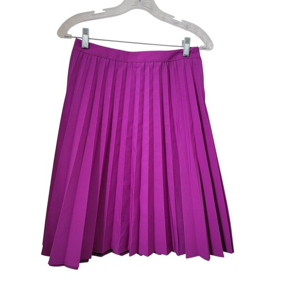 H&M Size 4 Accordian Pleated Knee-Length Skirt, Like New Condition - Picture 1 of 9